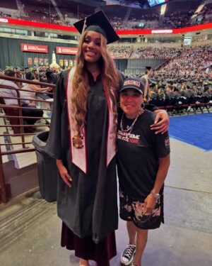 Dawn Staley Instagram - Meet the GRADUATE @GamecockWBB @sakimawalker is one in the number!  A little known fact…..Sakima LOVE Walker.  She crossed the stage and I found out her middle name is LOVE.  #love #champ