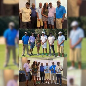 Dawnn Lewis Instagram - It’s always a great time when we come together to support the causes and issues that are important to our friends. @ChrisTucker Foundation Celebrity Golf Tournament to raise awareness of homelessness, gang violence, and other community needs is a blessing to the ATL! Aside from a great day of golf & seeing longtime friends, a real highlight for me was breaking bread with Chris’ beautiful family - his amazing Mom, brothers, sisters, his lady Penny, Bishop Joseph Hogan Sr, and our dear friends @Glynn_Turman1 and @JoAn.Turman. Then jammin at the piano with Chris and @Myles.Frost!
Shout out to the teen golf phenom @ArielC2K - this young lady is fire!! And my teammates from Jamaica - Al, Raymond, Chris & Fitz. We took 4th place! So glad that so many showed up to support. A few of my friends:
Kevin Willis
@RolandSMartin
@RealJohnnyGill22
@DominqueWilkins21
@TheRealGeorgeWallce
Bill Campbell
@EdReedHOF20

#golf #christucker #womensgolf #golftournament #celebritygolftournament #friends #goodtimes #specialmoments #golfing #golfbuddies #dawnnlewis #friendssupportingfriends #positivevibes