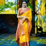 Dayyana Hameed Instagram – The hues of vishu never ends….

costume courtesy @ishkara_by_rinsha 

MUA @sajani_mandara_makeupartist 

📷 @imagiophotography_official