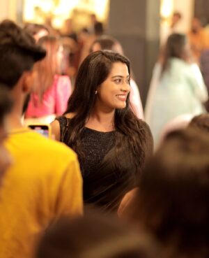 Dayyana Hameed Instagram - 🖤

📷 @arunraj_ra_ 

#moments
#audiolaunch 
#iyyerinarabia 
#durgakrishnaartist