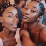 DeWanda Wise Instagram - Dominique, Chanté, & Amber who came to my rescue at #AlizaAfricanHairbraiding yesterday when a hairstylist from booksy ghosted me. I love us something heavy. 🫶🏾