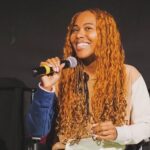 DeWanda Wise Instagram - Appropriate?…I’m unacquainted. 🤭 Had a TIME at @lesfilmfestival this year. Thanks for letting me crash the panel on intimacy scenes. I could write a book at this point, but then I would have to write a book. 📷 @dozaphoto {De and her panel frenz at the Lower East Side Film Festival.}