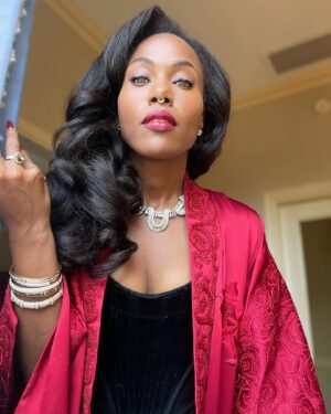 DeWanda Wise Instagram - #PoolmanMovie is as if Chrissy & Ian took a trip into my brain & said, “Here.” 🙏🏾

Thank you for all the love, and for checking out our merry band of misfits opening weekend!

{A series of continuity photos and character inspiration for June Del Rey, De’s character in Poolman.}