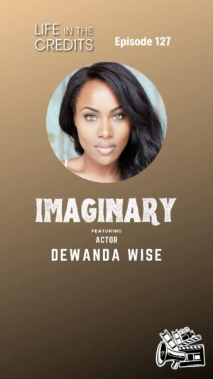 DeWanda Wise Instagram - DeWanda Wise, Actor, joins Susan and Ben to discuss Imaginary, a 2024 horror movie. DeWanda shares what it’s like having a career as an actor for film, television, and theater. She discusses developing the character of Jessica, how she handles jump scare scenes, and the joy of working on Imaginary. DeWanda plays our “Killer Icons” game.

Follow DeWanda on Instagram @dewandawise or IMDb. Watch Imaginary now on Lionsgate Premium Video on Demand, Amazon Prime Video,  and Electronic Sell-Through. It’s available on Blu-Ray, DVD, and Digital starting May 14. Keep up with all things Imaginary on Instagram and Twitter @imaginaryfilm and at blumhouse.com.

Rate and review on Apple Podcasts to help us reach more listeners.
Find out about our guests and upcoming events by following us at Facebook, Twitter, or Instagram, contribute to our Patreon, or shop at lifeinthecredits.com.

Life in Our Credits
Hosts: Susan Swarner and Ben Blohm
Executive Producer: Michelle Levin
Logo Art: Melissa Durkin
Music Composer and Performer: Steve Trowbridge

#lifeinthecredits #litc #podcast #imaginaryfilm #imaginary #chauncey #imaginaryfriend #blumhouse #actor #theater #horror #horrormovies #horrormovie #dewandawise #taegenburns #tompayne #pyperbraun #jasonblum #blumhouse #nyu #nyualumni #nyutisch #jurassicworld #shesgottahaveit #spikelee #mentalhealth