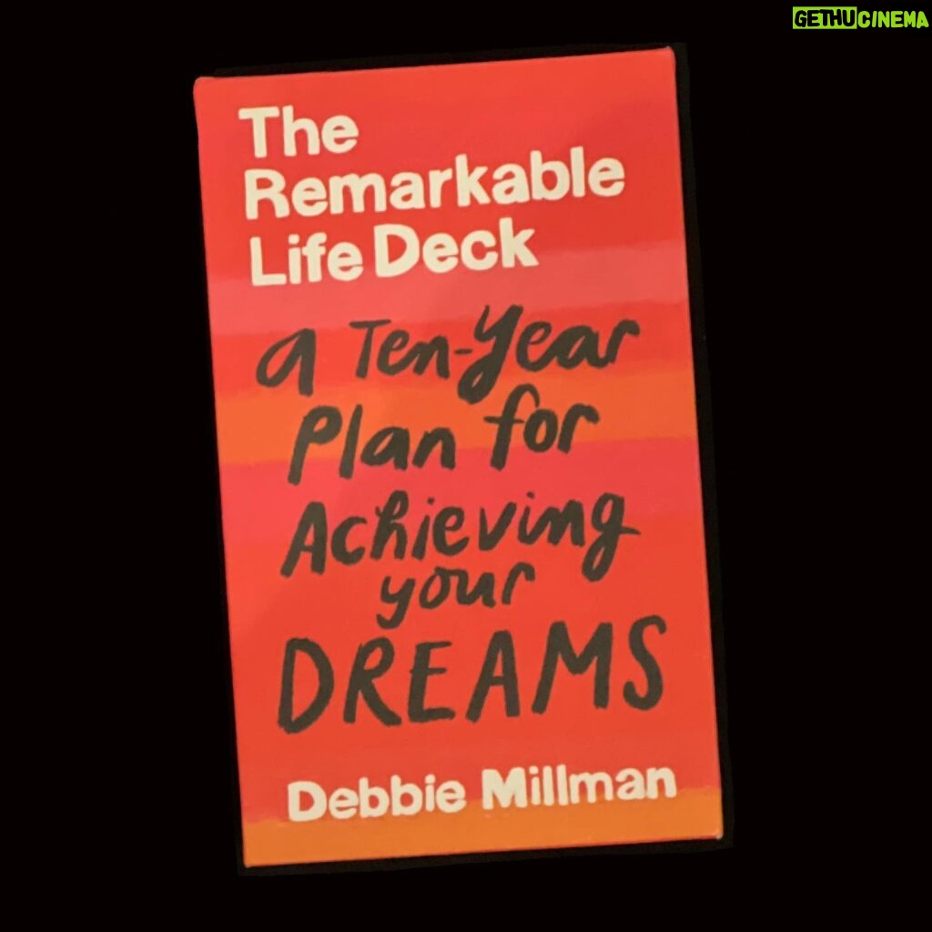 Debbie Millman Instagram - In 2005 I took a class at @svanyc with the late, great Milton Glaser. One of the exercises in his class was writing an essay articulating what your life could be five years into the future envisioning everything you wanted it to be, if you do could anything you wanted without fear or failure. I decided to put my heart into this exercise and wrote a ten-page hand-written essay outlining my biggest, most audacious dreams. For the first time in my life, I didn’t edit what was possible before it was possible and I recorded every hope that I had. I put my disbelief and skepticism and pessimism aside and imagined a future of joy and abundance and freedom. It was a spectacularly life-affirming experience. And over the years—17 to be exact—every single one of the things I wrote about has happened. There is something tangibly mysterious about this exercise and—honestly—I am not exactly sure how it works. Maybe suspending disbelief in steadfastly rigid beliefs can allow some light in. Perhaps declaring what is possible out loud helps it all feel real. Or it could be just human hope, manifested in a moment and forgotten. When Milton stopped teaching I asked him if I could teach the exercise to my students and he agreed. I talked about this on my dear friend @timferriss’ podcast and it went sort of viral. And now, several years later, for the first time ever, I have partnered with @chroniclebooks to create a deck of cards to help anyone else that wants to undertake this exercise! My REMARKABLE LIFE DECK provides prompts to identify your hopes and aspirations, and, by daring you to dream them, helps you make those dreams a reality. Featuring 30 illustrated cards with generative prompts, an instructional booklet, and a workbook for creating your own ten-year plan, this deck makes a meaningful gift for anyone contemplating a big life change, anyone searching for clarity and direction and anyone who wants to imagine what the immensities of their own life can be. Link in my bio or here: https://tinyurl.com/remarkablelife