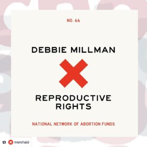 Debbie Millman Instagram - This election year, reproductive rights are on the ballot and we need to make our voices heard. This is an issue I’m deeply passionate about, so I’ve teamed up with @merchaid to design a limited-edition t-shirt and print that are raising important and necessary funds for @abortionfunds. The full capsule will be one sale Monday June 3rd at 12pm EST, and will include my pals @jessicavwalsh and @gailycurl. You can shop the collab from 12pm EST June 3rd at www.getmerchaid.com. 

Repost from @merchaid
•
Pro-life is actually pro-choice. @debbiemillman’s limited-edition design in support of @abortionfunds drops June 3rd.