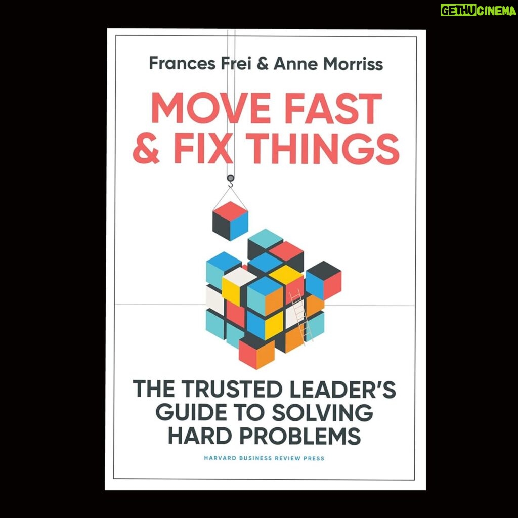 Debbie Millman Instagram - “Move fast and break things.” This was an informal motto at Facebook for many years, and it exemplified in ethos in Silicon Valley about how to aggressively conduct business in a rapidly changing world. “Move Fast and Fix Things” is the title of the latest book by the remarkable and legendary duo @francesxfrei and @annemorriss. (I can’t say enough good things about them.) Anne and Frances contend that the equivalence between speed and business excellence is false. The subtitle of their book is “The Trusted Leader’s Guide to Solving Hard Problems.” Frances Frei is a professor of technology and operations management at Harvard Business School and a business strategist for companies like Uber and WeWork. Anne Morriss is a CEO, business coach and author. Together they host the podcast Fixable, which is a must-listen for anyone who wants to learn more about how and why leadership is the practice of imperfect humans leading imperfect humans. In this brand new episode of Design Matters, Frances, Anne and I talk about ambition, resilience, and the courage needed to go towards burning buildings and not away from them. Link to listen two these extraordinary humans is in my bio or here: https://tinyurl.com/dmwannefran