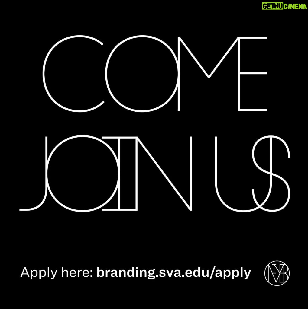 Debbie Millman Instagram - Here’s a little post about why I teach and some history of the School of Visual Arts Masters in Branding Program aka @svabranding. Our Masters of Branding program is the first and longest running program of its kind in the world and offers an opportunity to study with some of the most accomplished brand experts working today. The foundation of our program is the deep exploration and understanding of the role brand strategy plays in business, behavior, marketing and culture. This accelerated one-year graduate degree program is a challenging multi-disciplinary experience of in-class lectures, real-world client projects, unique and progressive workshops, examination of classic business school case studies, individual one-on-one professional mentorship, group and personal projects.   We’ve graduated over 300 students in the last 14 years and they gone on to get competitive, leadership positions at these companies and more: @championsdesign @buck_design @thisiscollins @jkrglobal @sypartners @jnj @unilever @landorofficial @gretelnyc @weare_proto @rgabydesign @vaynermedia @hersheys @wolffolins @amazon @spotify @google @batten.home @tbwachiatny @IBM @interbrand @netflix @gensler @sterling_brands @bloomberg @pbs @unicef @thoughtmatter @nucleus @futurebrandglobal @chase @jpmorgan @bald.agency …and many more! Want to join us? More info and the link to apply is in my bio!