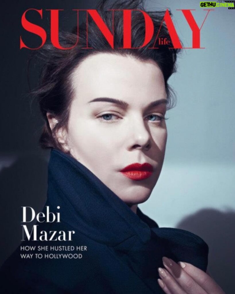 Debi Mazar Instagram - 💃🏻🎶Do the Hustle 🎶💃🏻 Thankyou @sydneymorningherald for having me grace your cover. Nice read over Sunday morning coffee 📸 @arkanzakharov #LadiesInBlacktv