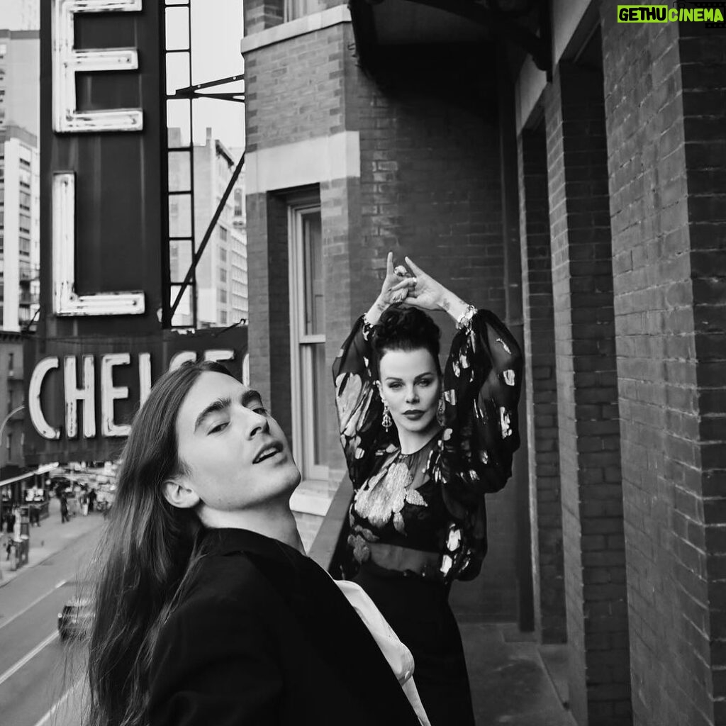 Debi Mazar Instagram - Flamenco at the Chelsea Hotel With @edwardbess 📸 @ruvenafanador #NYC #olé