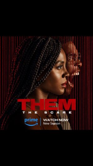 Deborah Ayorinde Instagram - The streets are saying THEM: The Scare is available to stream on @primevideo 👀🧶