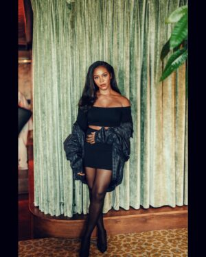 Deborah Ayorinde Instagram - On Saturday, we screened Episodes 1 & 2 of Them: The Scare (and the final episode of season 1, Them: Covenant) and were the first audience to do so. The show and Lucky and Dawn are near and dear to my heart. I’m still on cloud 9 from all of the love, support and vibes and I can’t wait for the rest of you to not only watch but experience Them: The Scare on April 25th on Prime Video. 

Thank you to my Them family.  Thank you to @primevideo and @primevideouk . Thank you to @laolua , @bart_hatton_ and @abukjoseph from @sohohouse for making what started out as just a cool idea into reality. And of course thank you to all the beautiful people who pulled up. Love you deeply. 

📷: @kadir_gold 

#ThemonPrime #ThemtheScare #PrimeVideo