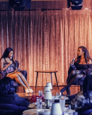 Deborah Ayorinde Instagram - On Saturday, we screened Episodes 1 & 2 of Them: The Scare (and the final episode of season 1, Them: Covenant) and were the first audience to do so. The show and Lucky and Dawn are near and dear to my heart. I’m still on cloud 9 from all of the love, support and vibes and I can’t wait for the rest of you to not only watch but experience Them: The Scare on April 25th on Prime Video. 

Thank you to my Them family.  Thank you to @primevideo and @primevideouk . Thank you to @laolua , @bart_hatton_ and @abukjoseph from @sohohouse for making what started out as just a cool idea into reality. And of course thank you to all the beautiful people who pulled up. Love you deeply. 

📷: @kadir_gold 

#ThemonPrime #ThemtheScare #PrimeVideo