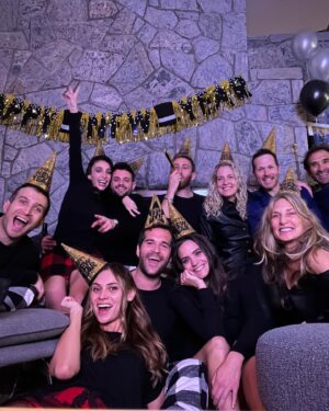Deborah Mace Instagram - Happy New Year 2022 from my New York family and I 💫✨