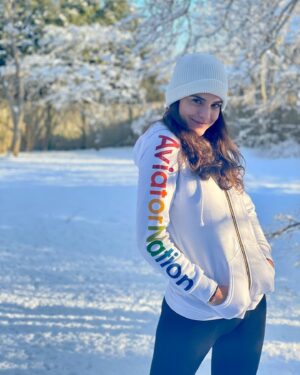 Deborah Mace Instagram - Not in Miami and not sponsored by @aviatornation 😜 ☃️