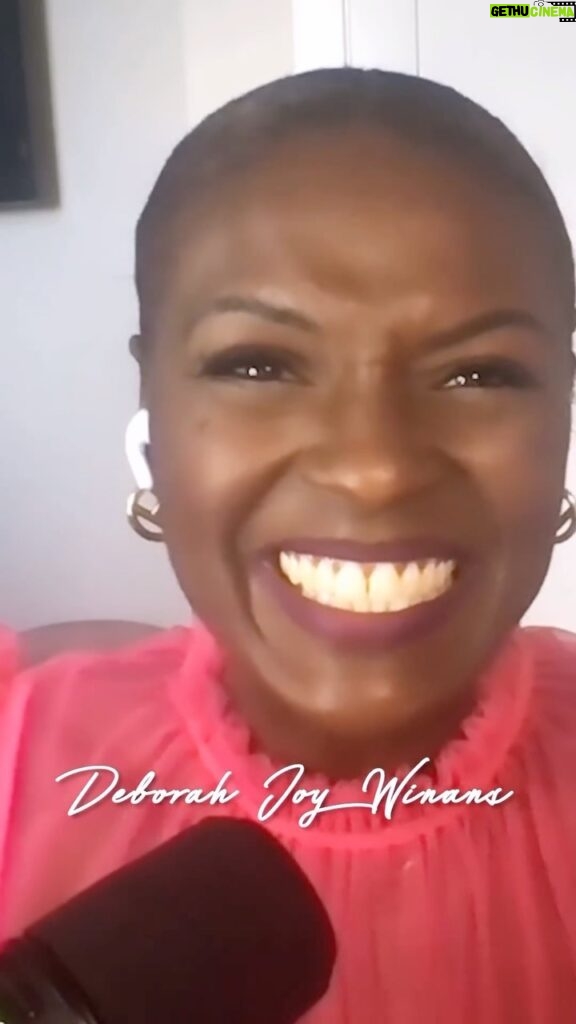 Deborah Joy Winans Instagram - The Lord is ALWAYS working things out in ways you’ve never dreamed🙌🏿🙌🏿🙌🏿 Thank you Cari for sharing your beautiful and safe space with me🤗 Check out the full episode! Link in bio😘😘😘 #Repost 🤯Oprah ask you to email her, how soon are you sending a response back? @deborahjoywinans shares her experience on the podcast with @carichampion.