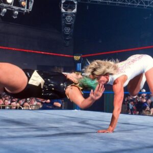 Debrah Miceli Instagram - #OTD in 1995!

Just one night after #WrestleMania 11, I reclaimed the @wwe Women’s Championship from @bull__nakano on #WWERaw!

#OnThisDay #WWE #WWEHOF