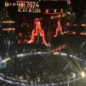 Debrah Miceli Instagram - What a night at the #WWEHOF!

I’m so happy for all the deserving honorees and thankful for all the fans who helped to make the ceremony so special!

@wwe #WWE #WrestleMania @undertaker @bull__nakano