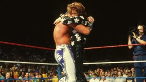 Debrah Miceli Instagram - There was a lot to like about #WrestleMania 7, but maybe the most moving part of the event was the reunion of Randy and Liz.

Elizabeth was such a crucial part of Savage’s presentation and this moment nicely put a bow on a storyline that had been told for years up to that point.

@wwe #WWE #WWEHOF