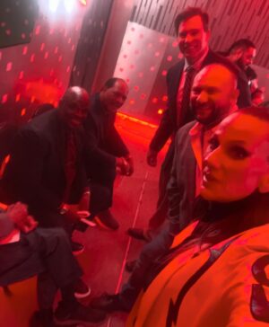 Debrah Miceli Instagram - Quite the crew last week at #WWERaw doing our part for the #WWEDraft!

The past, present, and future of the company coming together for a special night! 🔥

#WWE @wwe