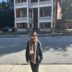 Deepti Naval Instagram – In front of Margaret Mitchell’s house in Atlanta where she’d have sat and written ‘Gone With The Wind’. Pity I could not go in as it was closed.