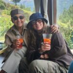 Deepti Naval Instagram – Dimple and I . . . at ‘Sitara’, our favourite haunt in Manali.