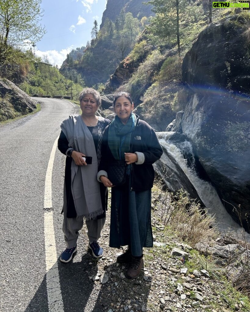 Deepti Naval Instagram - With Lalita, all set to explore the Lag valley, beyond Kullu. . .
