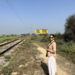 Deepti Naval Instagram – Spent a day walking around Jalalabad, my ancestral village in Punjab . . . It’s called Jalalabad railway station, but there is nothing here, not even a platform. I find that most charming. Platform thhaa hi nahin, train bas aise hi ruk jaati hai . . . It stops by for a bit, you get on, and it takes you to Beas in about seven minutes, and then further on to Taran Taaran. Isn’t that sweet? This is how I want to live . . . 🥰 #jalalabad