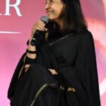 Deepti Naval Instagram - In Delhi for a heart to heart chat between Shoma Chaudhary, Kalki and me.