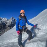 Della Dartyan Instagram - "Life's challenges are like climbing an ice-covered mountain. It's slippery, it's steep, and it's cold, but with determination and the right tools, you can conquer even the most formidable peaks." Sekalian OOTD di gunung es ceunahhhhh...Semua perintilan atribut jelas penting! Kalau ditanya berat? Sudah pasti buat jalan biasa yang nggak nanjak dan nggak di es aja berat! Atasan : 4 lapis! Baselayer Karakoram Eiger, Warmer Eiger, Down Jacket dan hardshell WS Lorentz jacket Eiger. Bawah : 4 lapis! Warmer legging, Down Pants, Softshell pants Eiger dan Hardshell WS Lorentz Eiger. Belum lagi perintilan buat climbing : harness dan kawan-kawannya 😮‍💨