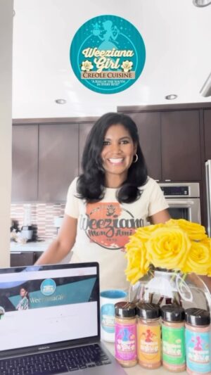 Denise Boutte Instagram - Ever wonder why I #hashtag every post with #Weeziana #WeezianaGirl ⚜️ Well of course because I love my home-state. Also because what most of you don’t realize is I’ve been the Owner/CEO of a culinary brand called Weeziana Girl, Inc. since 2017. Yup…. 7 YEARS!

This Thursday, I’ll be officially expanding the brand with the sell of Weeziana Girl Spices via TalkShopLive!!! Here are the deets….

⚜️ Where: TalkShop.live
⚜️ When: THIS THURSDAY, August 3rd
⚜️ Time: 1 pm PST
⚜️ Search for: Denise Boutte or Weeziana 
JOIN ME!!!! 

In the meantime, feel free to peruse my other Instagram page WeezianaGirl for some down home Weeziana content 🥰 XoXo-DB’ www. WeezianaGirl.com

When life gives you lemons 🍋 make lemonade- Elbert Hubbard