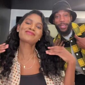 Denise Boutte Instagram - Trailer Shenanigans 🤪 2:30 am in the ATL & we still up in here baby!!! Do you Love & Love what you do 💝 Shout out to the Glam Fam, Tre & DD!!! XoXo - DB’
Hair : @tre.baines 
Makeup: @themakeupdivads