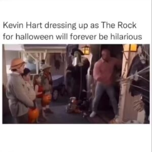 Denise Boutte Instagram - It’s about that time. Time for this HILARIOUS Halloween Throwback🌽 Thanks to @kevinhart and @therock XoXo- DB’ #Weeziana #WeezianaGirl #Halloween #WorldNeedsLaughter