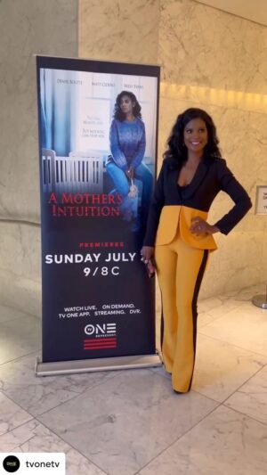 Denise Boutte Instagram - TV One’s Back at It! Pulling out All the Stops promoting & creating awareness for a film that will help so many…. “A Mother’s Intuition.” Our exceptional writer Nicole Sconiers creates unexpected twists & turns of Love, mystery, action & drama to deliver a powerful awareness of Mental Health, Conviction & Sisterhood.

A MOTHER’S INTUITION 
TV One * Sunday July 23 * 9/8 c

Special 💝 to @themichellerice @lovehazelrenee @tamarbraxton @drhollycarter @brelyevans @imericacampbell 
XOXO - DB’