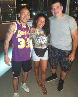 Denise Kielholtz Instagram - I wish all the luck to Brazil this weekend !! 🇧🇷❤️..

#Missdynamite #brasil #mma #legends #letsgo
