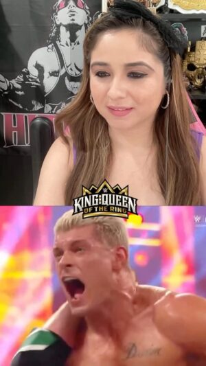 Denise Salcedo Instagram - I HAD A GOOD TIME WITH THIS MATCH! HBU? #wwe #codyrhodes #loganpaul #wwenetwork #wweuniverse #wwesuperstars #wweraw #wwetiktok #wrestling #wrestlingtiktok #prowrestling #programming #explorepage #kingofthering