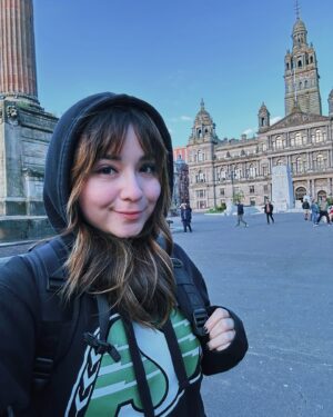 Denise Salcedo Instagram - I am back from WWE Clash at the Castle in Scotland!!! 🏴󠁧󠁢󠁳󠁣󠁴󠁿🏰 what an amazing time! I did so much in just the few days I was there, I toured both Glasgow and Edinburgh! It was a great workcation 😂 all my content is up on my YouTube channel right now! Thank you in advance for watching any of it. #wwe #wweclashatthecastle #clashatthecastle #wwecastle #wwescotland