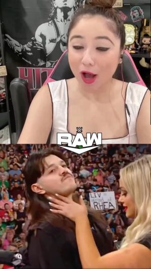 Denise Salcedo Instagram - LIV MORGAN’s HANDS WENT WAY LOWER THAN I EXPECTED !!!! 😂😂😂 #wwe #wweraw #wweuniverse #wwesuperstars #wwetiktok #programming #explorepage #livmorgan #dominikmysterio #mondaynightraw #wrestling #wrestlingtiktok #prowrestling