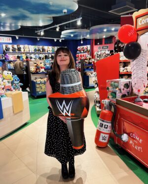 Denise Salcedo Instagram - I am back from WWE Clash at the Castle in Scotland!!! 🏴󠁧󠁢󠁳󠁣󠁴󠁿🏰 what an amazing time! I did so much in just the few days I was there, I toured both Glasgow and Edinburgh! It was a great workcation 😂 all my content is up on my YouTube channel right now! Thank you in advance for watching any of it. #wwe #wweclashatthecastle #clashatthecastle #wwecastle #wwescotland