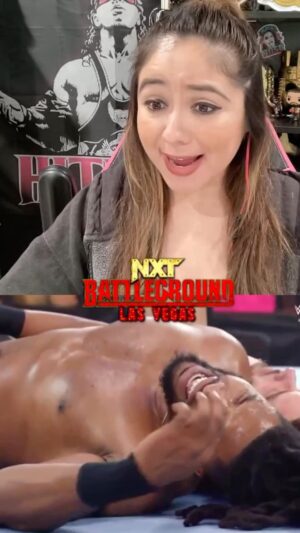 Denise Salcedo Instagram - I DIDN’T THINK IT WAS GONNA BE OVER THAT FAST! 😂 A HUGE WIN FOR TRICK WILLIAMS!🔥 #wwe #wwenxt #nxt #nxtbattleground #trickwilliams #ethanpage #programming #prowrestling #wrestling #wrestlingnews #wwenetwork #wwesuperstars #wweuniverse #wwetiktok #wrestlingtiktok #explorepage