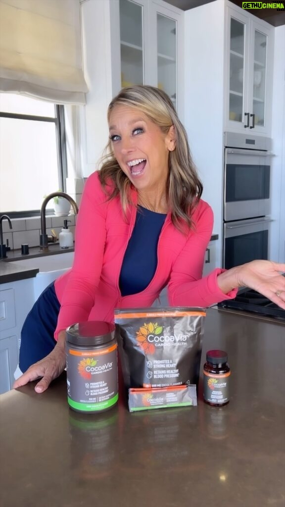 Denise Austin Instagram - Happy National Physical Fitness and Sports Month!!! Join me in MOVING more and feeling BETTER with my favorite cardio health duo: Pickleball @cocoavia’s Cardio Health products!! Pickleball is one of my new favorite physical activities to do…not only because it’s so much FUN, but because it provides TONS of health benefits like improving flexibility, building strong muscles, improving hand-eye coordination, and getting the heart pumping!! I try to play pickleball at least a few times a week to help release endorphins while improving my overall health…I LOVE the way I feel after a match...always so energized!! With the addition of @cocoavia’s Cardio Health powder or capsules in my daily routine, I not only get to benefit from increased blood flow in 2 hours, but I also enjoy knowing I’m supporting my heart health for the long term with clinically proven cocoa flavanols. What an incredible feeling knowing that I’m taking care of my future self so I can keep enjoying more pickleball games and even participate in fun tournaments with my family!! To enjoy the health-boosting benefits @cocoavia cocoa flavanols have to offer, use my code DENISESP1 for 20% off — link in bio!