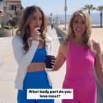 Denise Austin Instagram - Walk Talk with us along the beach as I ask @deniseaustin some hard hitting questions😉