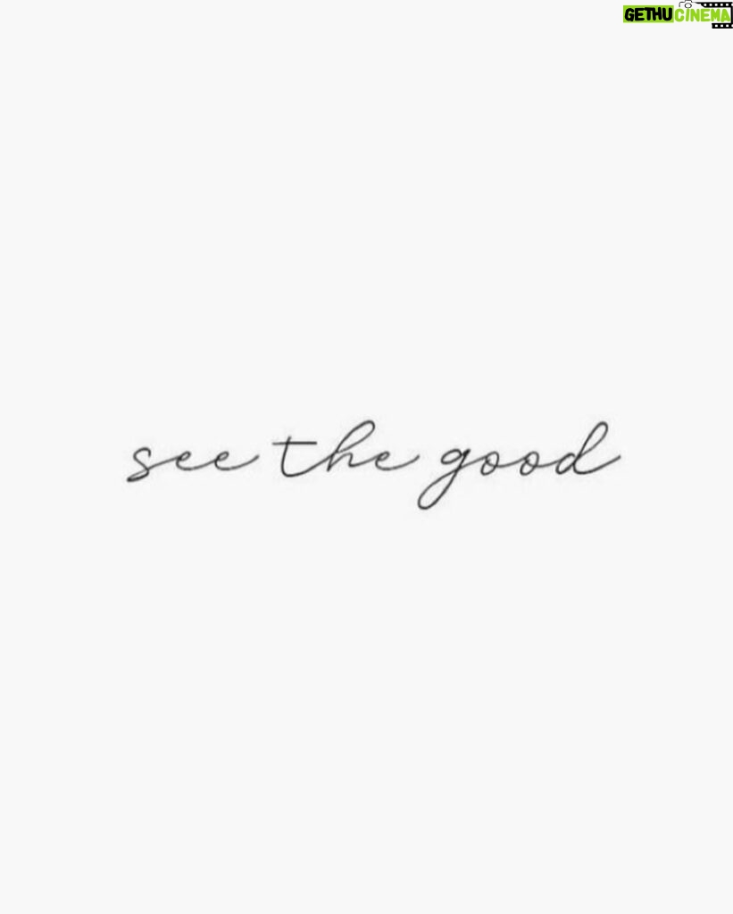 Deniz Barut Instagram - .see the good.