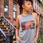 Denyce Lawton Instagram - HAPPY #JUNETEENTH ✊🏽🫶🏽 #FreeIsh OUR Independence Day!!! (All original artwork on clothing copyright belongs to Denyce Lawton / @officialdlawton )
