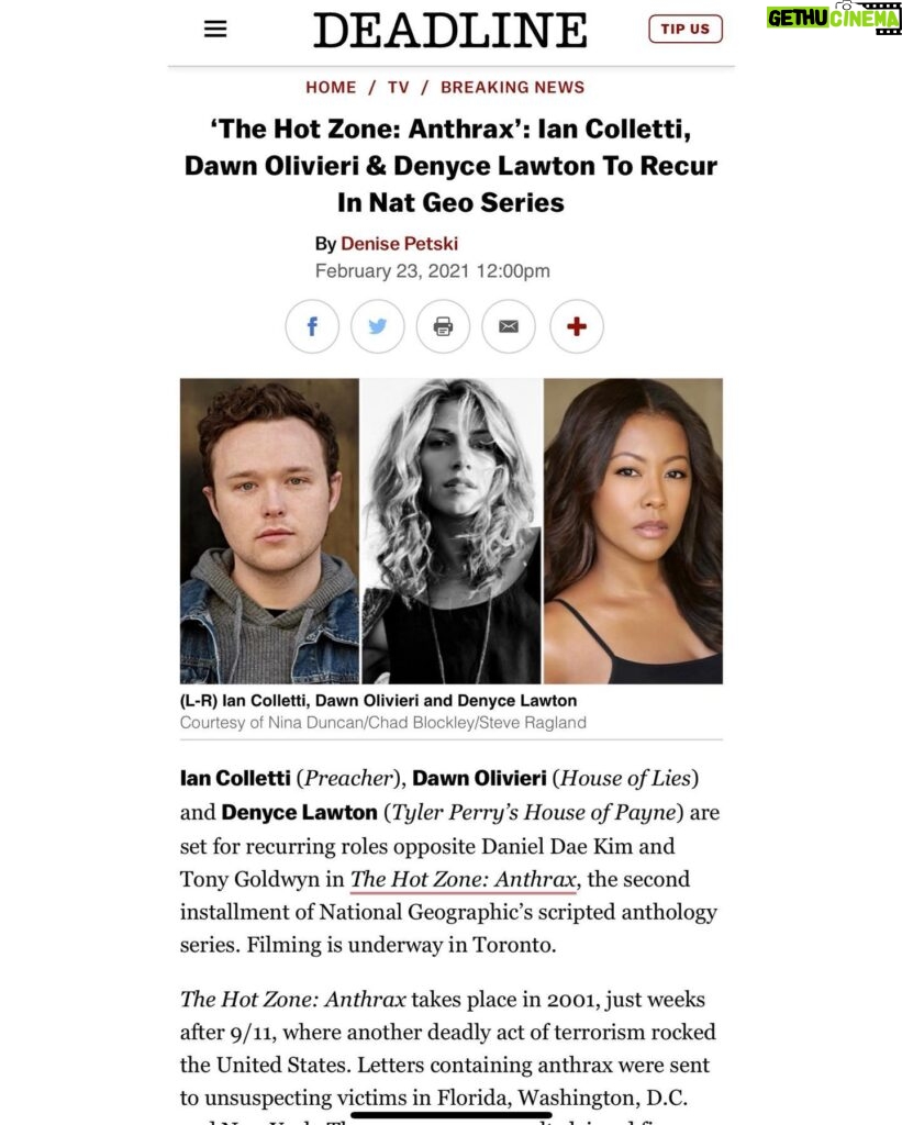 Denyce Lawton Instagram - 🙌🏾🥰💃🏽 📺🎬🎭 I can finally share... last month, I busted my tail off preparing for this self tape working hours alone at like 4am through feeling defeated and depressed with everything happening in this world... & then I Manifested THIS in Several ways... (the first pic being one) and days later... It happened 🥺🙌🏾... the joy Not only to be cast opposite @danieldaekim , But to work alongside him and @tonygoldwyn and the writers, creators and directors involved is like... whaaaaat? 😱.. I mean.. a RIDLEY SCOTT production at that?? Yeah I’m still geeking over it all , weeks later lol.. #OhSheila 😍😜🙏🏾 Even at my most DEFEATED feeling and sadness... I worked through it and still believed !! 🙏🏾🙏🏾🙏🏾 YOU GOT THIS! Whatever you’re working for and fighting for???? ITS WORTH IT!!! Keep going! ♥️😘 #FromHomelessToHollywood