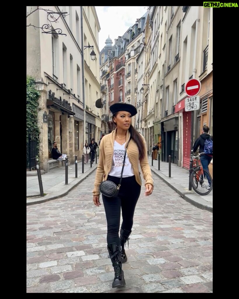 Denyce Lawton Instagram - A Nostalgic Gyrl Creating New Experiences to Obsess About Later 😝 #DenyceInParis 🇫🇷 #BirthdayGyrl #TaurusSeason #May2