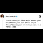Denyce Lawton Instagram - Only 18 MONDAYS left in this year!!! MONDAYS are new work week opportunities to get your goals completed and make some MOVES! Don’t waste another Monday SCROLLING & complaining! No one else’s success or failures should determine yours!!! LEZZZGOO! GET OFF YOUR ASS! Kindly 🫶🏽🥰 YOU GOT THIS! 💪🏽💋