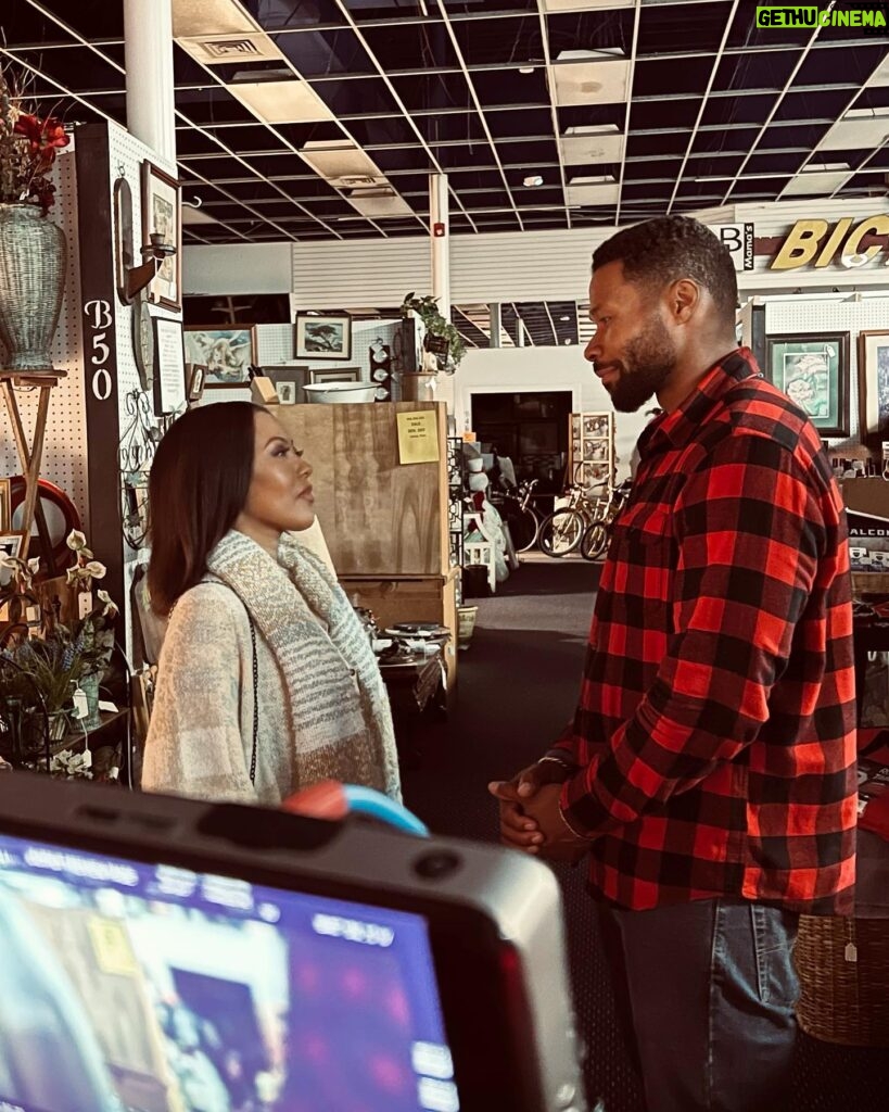 Denyce Lawton Instagram - AND THATS A WRAP on #SouthHaven aka #FatimahAndMarie (well kinda 😂) 🫶🏽🫶🏽🫶🏽♥️♥️♥️ This one was a special one for so many reasons I’ll share later but very grateful for the hardworking crew, dope and generous writer / director @mark_harris_1555filmworks and the entire cast who gave their all SERIOUSLY!! But specifically Mr @karonjosephriley !!!! You did that brother! We did that! Thank you for being such a selfless and gracious leading man, team player and partner in crime on this! You gave and allowed me my space to feel safe in my authentic craft and gave me what many actors don’t… your all in every scene even when it wasn’t your coverage! THANK YOU ALL! I had a blast! 🫶🏽♥️ This one is gonna make y’all 😭😭 THANK YOU MARK! 🫶🏽🫶🏽 for trusting me with not just FATIMAH but everything you allowed me to bring to your vision and story! Thank you for the creative freedom and giving us a comfortable space to be free 🥰🥰🥰