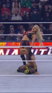 Deonna Kupryk Instagram - AEW Women’s World Champion @tonistorm_ & @mariahmayx are in tag team action against @deonnapurrazzo & @thunderrosa22! Watch #AEWDynamite LIVE on TBS!