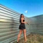 Destiny Monique Instagram - Put a boot on with shorts and now your outfit is fall friendly. 🍁😁🍁 - Shorts @halara_official these are super soft and stretchy loved them all summer. Use my code when you shop Adaywi0 for 15% off. (Full Halara haul with more comfortable pieces on my YouTube channel) . . . . #allblackfit #shortsandboots #stylefashion #halara #halara_officialyes @halara_official